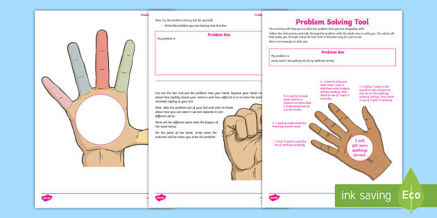 problem solving tools worksheet