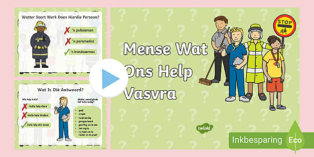 Mense Wat Ons Help Vasvra Powerpoint Teacher Made Twinkl