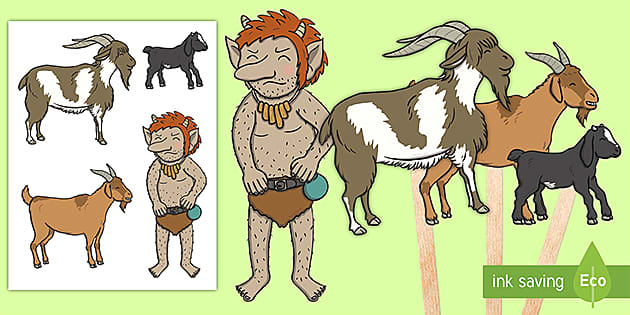 cartoon billy goat