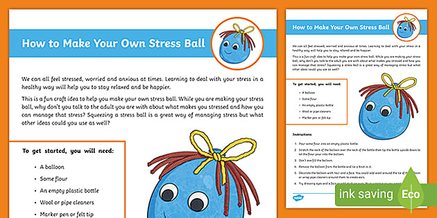 How to Make a Stress Ball