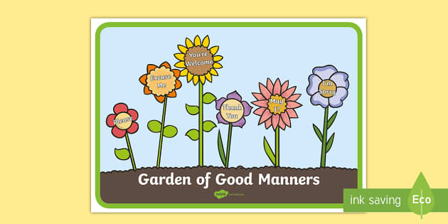Manners in playground coloring page for kids