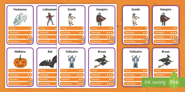 Halloween: jogo educativo