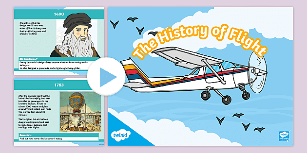 The History Of Flight For Kids Twinkl The History Of Flight For Kids Twinkl