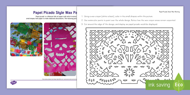 Make Your Own Colorful Papel Picado, Crafts…