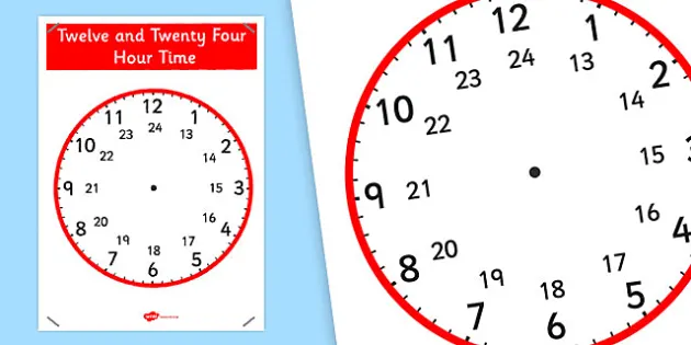 What Is The 12-Hour And 24-Hour Clock? Explained for Primary