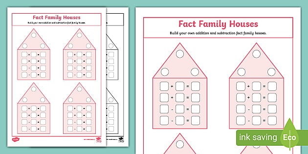 blank-fact-family-houses-addition-and-subtraction