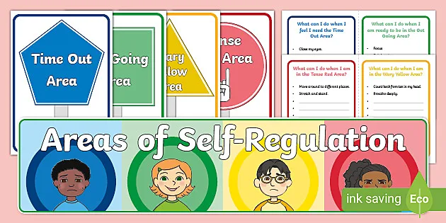 self regulation display pack teacher made