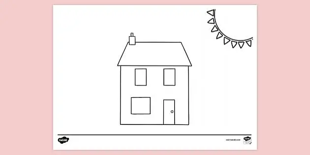 FREE! - Child Body Outline Colouring Page