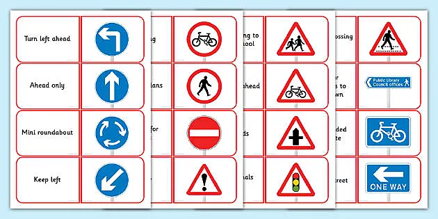Lesson Plan On Road Signs And Symbols Ks2 Resources