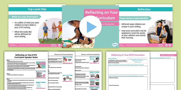 Reflecting on Your EYFS Curriculum (New EYFS 2021)