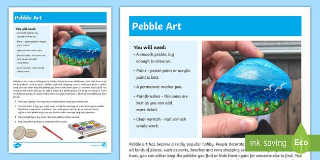 Pet Rock Craft Instructions (Teacher-Made) - Twinkl