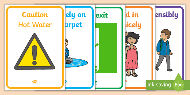 science safety posters for classrooms