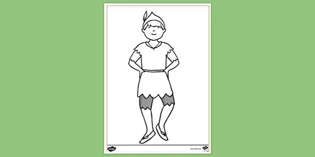 FREE! - Peter Pan Colouring Sheet - Resources (teacher made)
