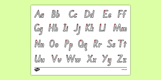 Letter Formation Alphabet Handwriting Sheet Uppercase And Lowercase New