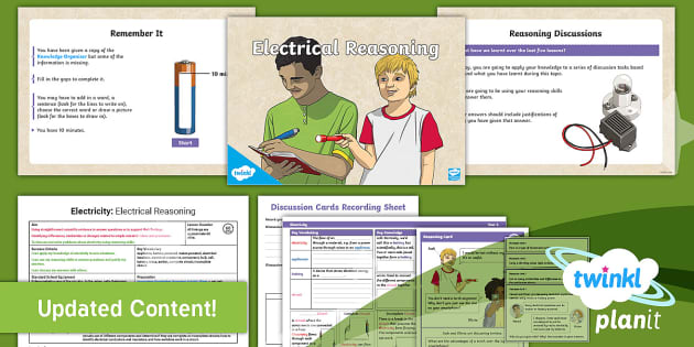 Identifying and Classifying Mains and Battery Powered Appliances – Year 4 –  STEM