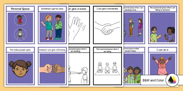Bundle of All 6 Coping Cue Cards Coloring Sheets (Includes