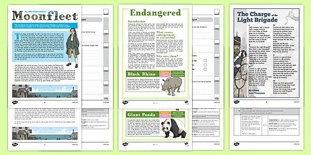 year 6 reading comprehension pdf ks2 english comprehension