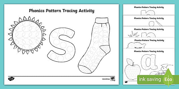 s-a-t-p-i-n-phase-2-phonics-pattern-tracing-activity