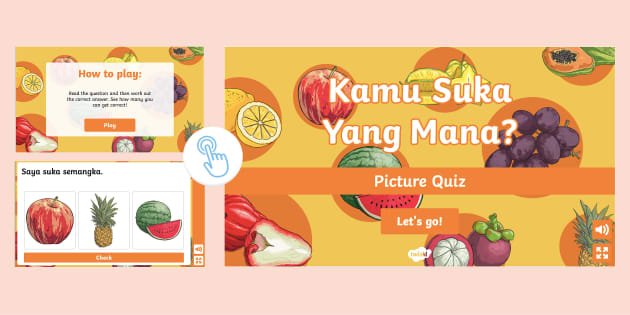 orange fruit logo quiz