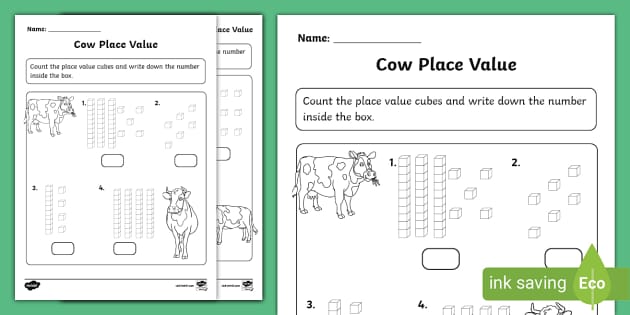 free-cow-place-value-activity-sheet-teacher-made