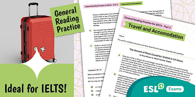 General Reading Practice for IELTS - Part 3 (The Record of Most ...