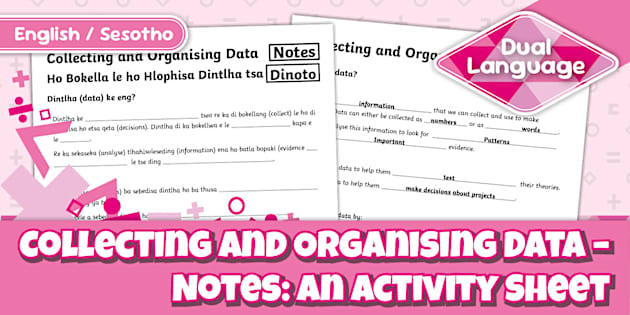 Grade 4 Maths - Term 1 - Collecting and Organising Data – Notes: An ...
