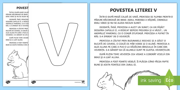 Litera V Poveste