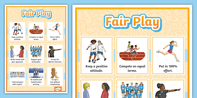 Fair Play Display Poster Twinkl KS2