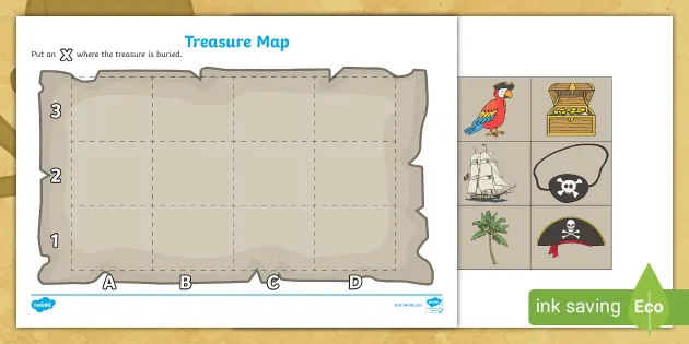 Treasure Chest Shape Writing Frame (teacher made) - Twinkl