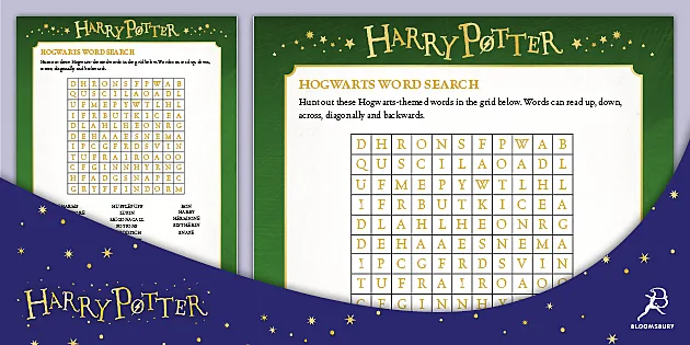 free create your own harry potter bookmark activity template