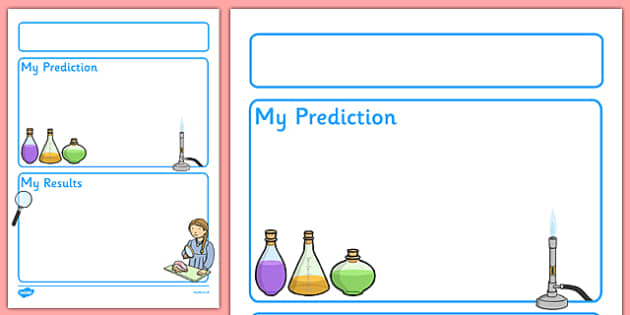 FREE! - Science Investigation - Experiment Recording Sheet - Twinkl