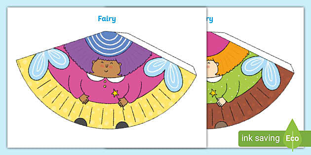 Fairy Cone Characters (teacher made) - Twinkl