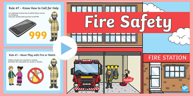 Fire Safety Powerpoint Fire Safety Information For Ks1