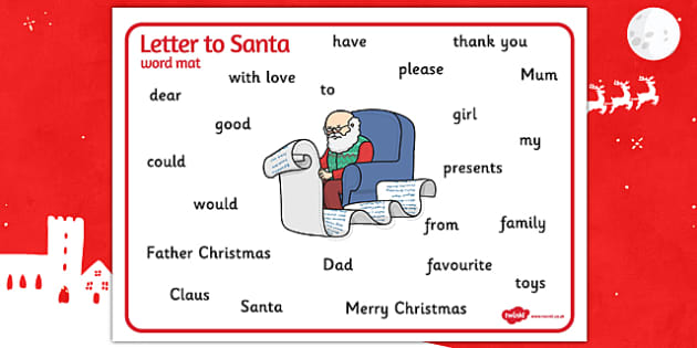 language letter f sign word Word word, santa,  to Santa Mat  letter, mat Letter mat,