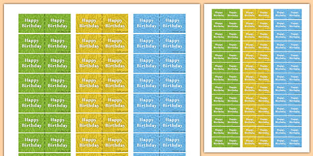 90th Birthday Party Toothpick Flag (teacher made) - Twinkl
