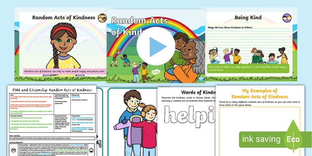 Random Acts Of Kindness KS1 Lesson Pack teacher Made 