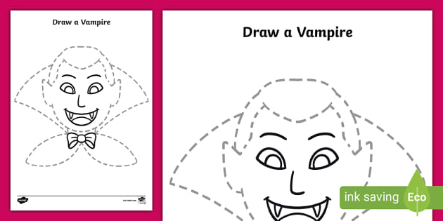 vampire drawings pencil