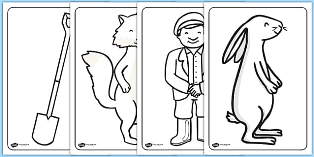 percy the park keeper coloring pages printable