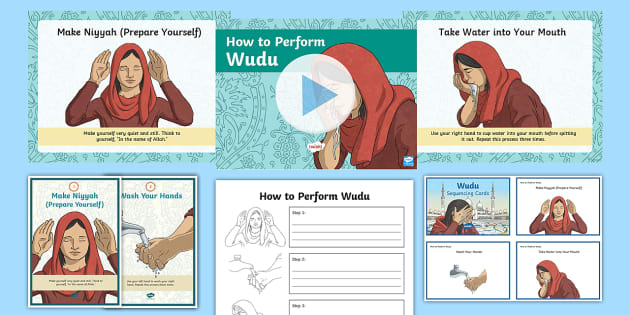 Use this pack to teach children about how Muslims perform Wudu. 