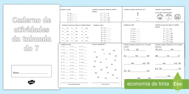 Tabuada para Imprimir - Tabuada Multiplicação  Tabuada de multiplicação,  Tabuada de multiplicar, Tabuada facil