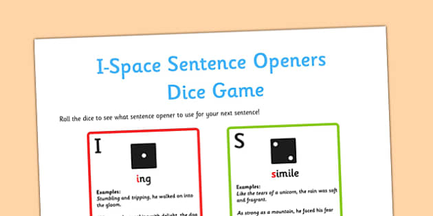 i-space-sentence-openers-dice-game-teacher-made-twinkl