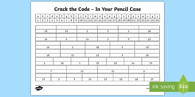 Crack the Code Penguin Worksheet - Teaching Resource - Twinkl