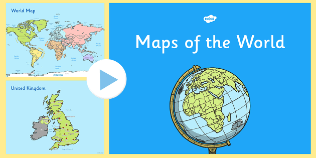 world map poster primary resources teacher made