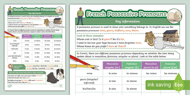 french-possessive-pronouns-worksheet-lehrer-gemacht