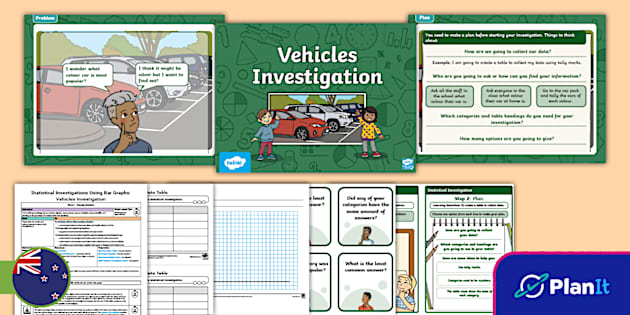 Phase 1 Statistics: Vehicles Investigation (teacher made)