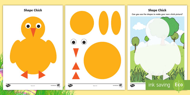 Cut Out Animal Shapes Activity - 2D Animal Pictures - Twinkl