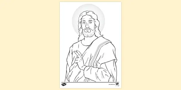jesus disciples coloring pages