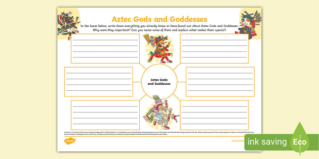 aztec map for kids