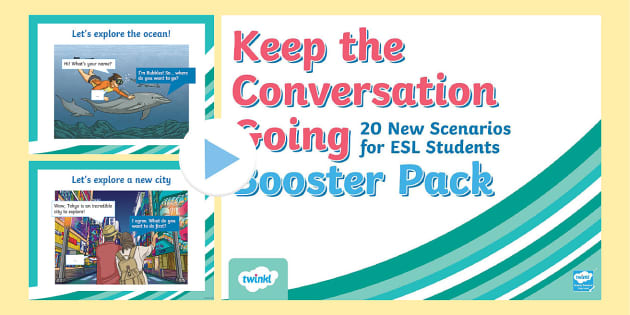 Speaking - Roleplay Junior: A Fun Conversation Activity - ESL/ELL