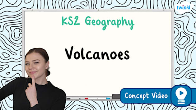 FREE! - Volcanoes | KS2 Geography Concept Video - Twinkl